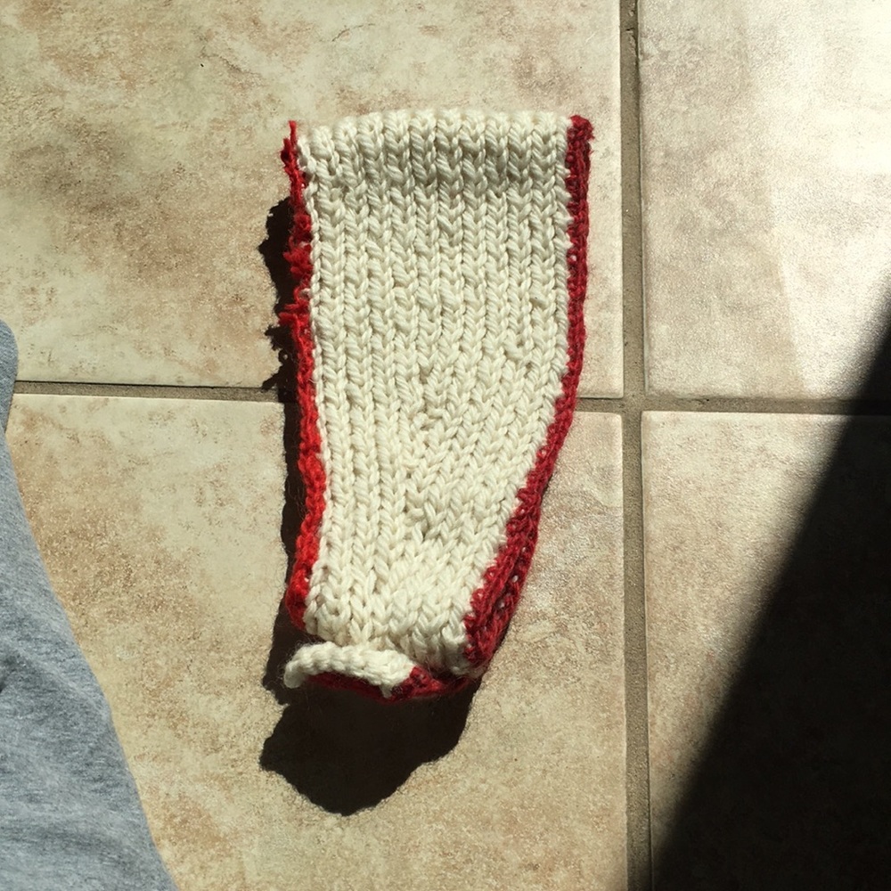 Knitted headband